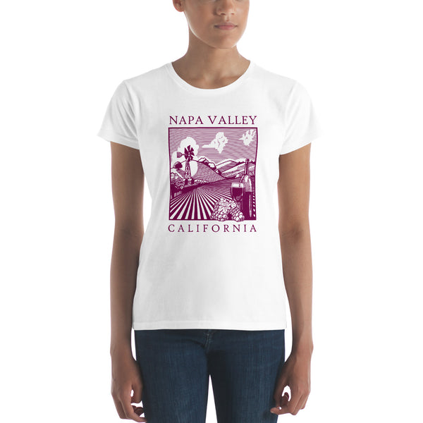 NAPA VALLEY CA - Women's short sleeve t-shirt