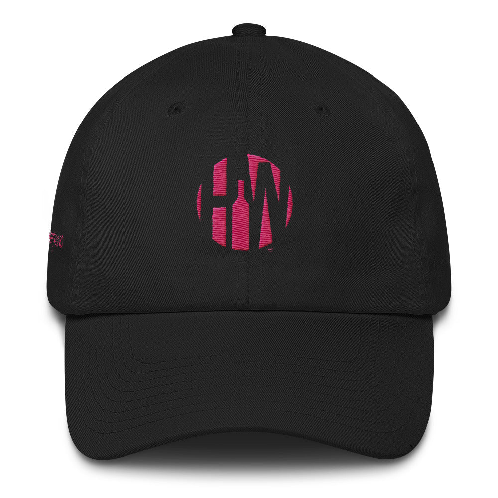 HW Circle Pink Logo Cotton Cap