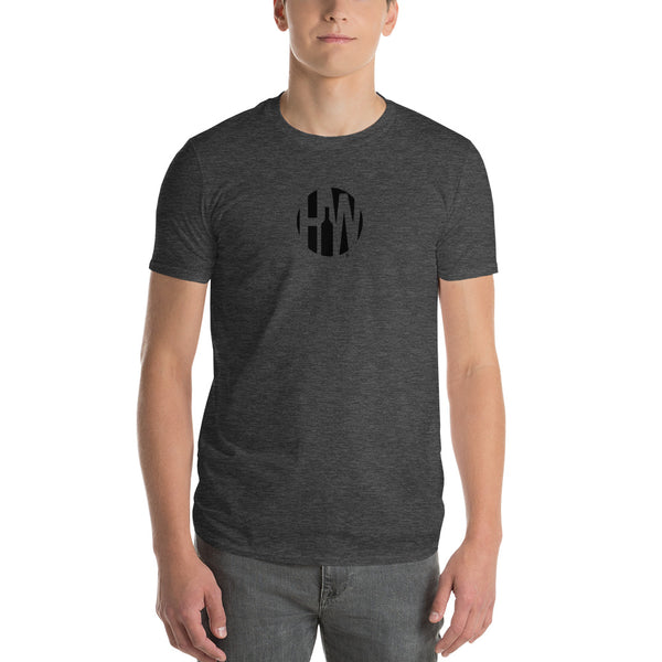 NEW!! HAPPYWINO Circle Logo Short-Sleeve T-Shirt